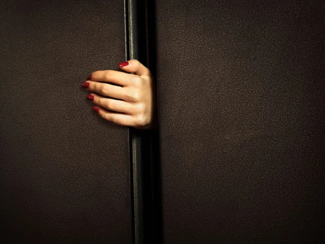 trapped
